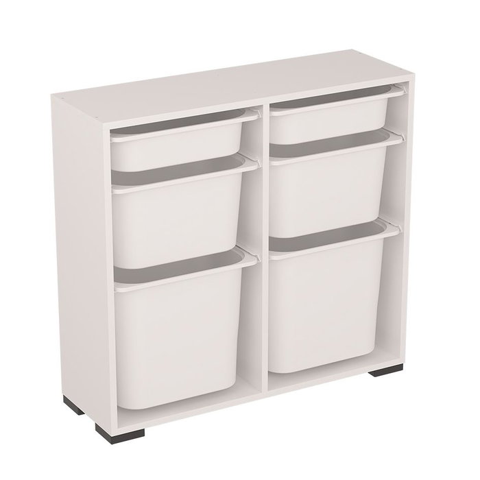 Hanah Home Armario Multiusos Carla - Blanco Hanah Home Armario Multiusos Carla - Blanco